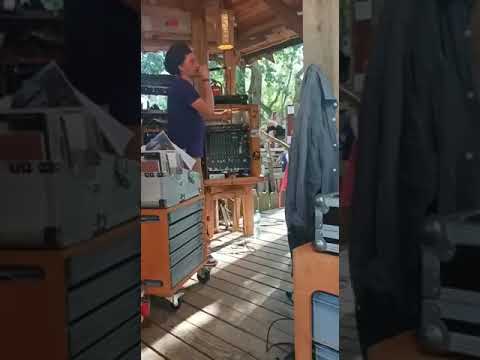 Ical Ises from Dandelion Soundsystem spreading the vibe @ Rootsbase / Fusion Festival 2022