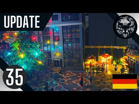 LEGO STADT MOC 2021 - Update 35: das Weihnachtsspecial