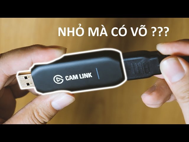 THIẾT BỊ CHUYỂN ĐỔI HÌNH ẢNH ELGATO CAM LINK 4K