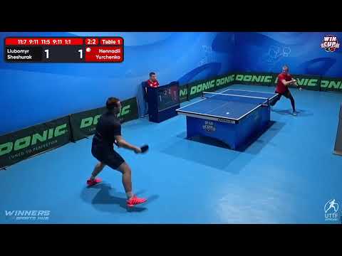02:00 Liubomyr Sheshurak 3-2 Hennadii Yurchenko West 5 WIN CUP 01.12.2022 | TABLE TENNIS WINCUP