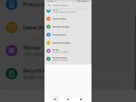 Red magic 3 new update settings