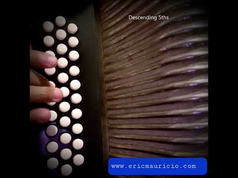 Playing 5ths in G Major - Exercise for the Diatonic Accordion