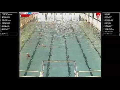 Eredivisie waterpolo dames UZSC - ZVL-Bam