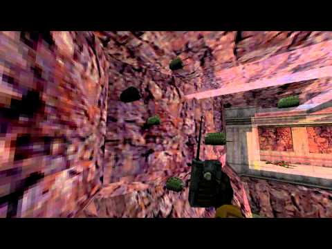 HL changelevel delay: weapon transition area demonstration