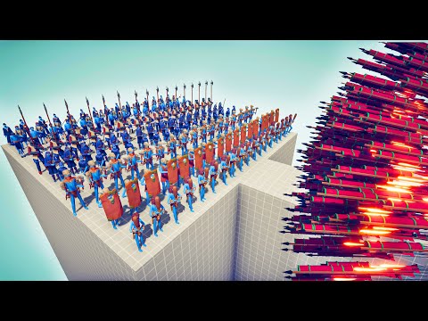 BIG FIREWORK ARCHER vs 100x UNITS - Totally Accurate Battle Simulator TABS