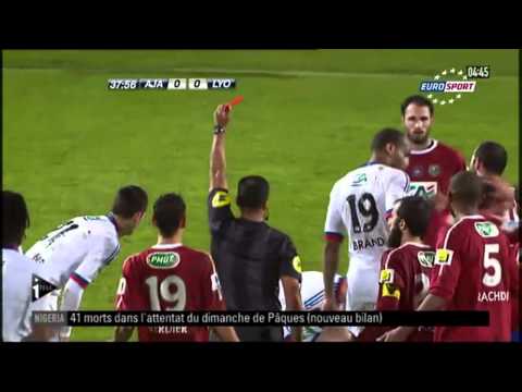 Gazelec Ajaccio Lyon 4-0 Aulas s'énerve