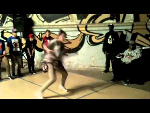 Valusha(P.L.U.R. Crew/MAD STATE) on Urban Dance 2012(Vilnius) hip-hop 1 vs 1