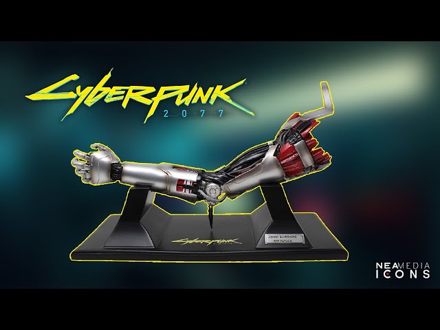 Vídeo relacionado con Neamedia - Brazo de Johnny Silverhand Cyberpunk 2077 (30 cm)