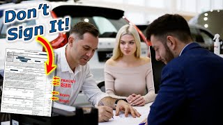 Avoid These Car Dealer Paperwork Scams 2024 Price Drops!