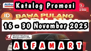 Download lagu Katalog Promosi Alfamart 16 - 30 November 2025 || Infonya Disini.  mp3