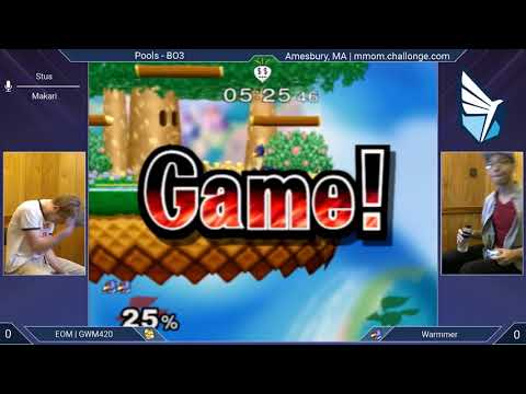 MMOM Bi-Monthly 12 SSBM - GWM420 (Fox) vs. Warmmer (Falco) - Melee Pools