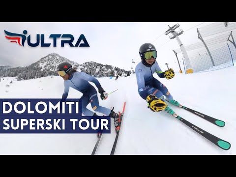 DOLOMITI SUPERSKI TOUR '24 ep. 7 - Monzoni-Costabella Slope, San Pellegrino Ski Area - ICARUS ULTRA