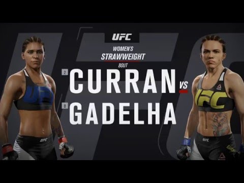 UFC Career: Kailin Curran vs Claudia "Claudinha" Gadelha: Match 22