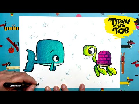 #DrawWithRob 138 Gigantic and Myrtle