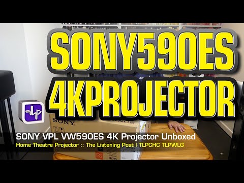 Sony VPL VW590ES 4K Home Theatre Projector | The Listening Post | TLPCHC TLPWLG