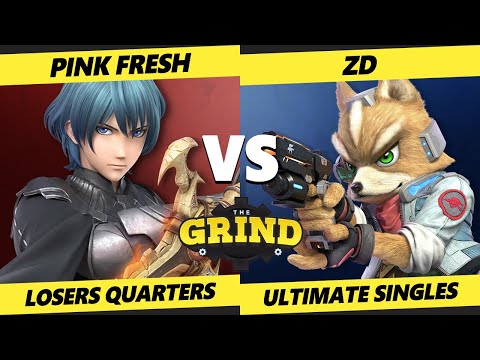 The Grind 166 Losers Quarters - Pink Fresh (Byleth, Min Min) Vs. ZD (Fox) Smash Ultimate - SSBU