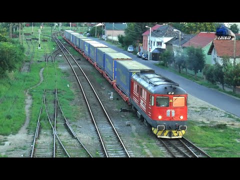 LDE2100 609 014-9 H-FOX la Manevră pe Seară/Shunting on Evening in Oradea Est - 21 July 2020