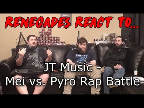Renegades React to... JT Music - Mei vs. Pyro Rap Battle