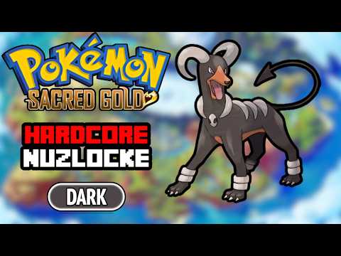 Pokemon Sacred Gold Hardcore Nuzlocke (Part 1) - DARK Only (NO Items, NO Overleveling)