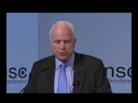 McCAIN OPENING REMARKS AT MUNICH SECURITY CONFERENCE
