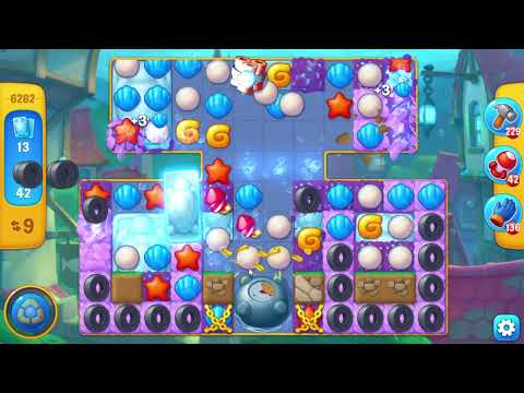 Fishdom 6282 Level - 14 moves - NO BooSTERS