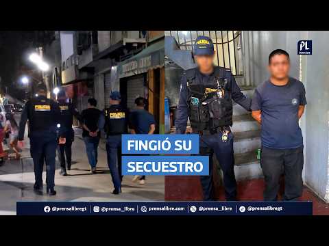 Fingió desaparición y secuestro para pedir Q80 mil a su propia familia