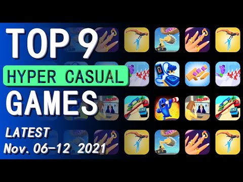 Top 9 NEW Hyper Casual Game Ideas (Nov.06 - 12, 2021) | New Games Daily