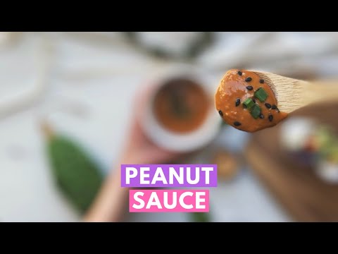 How to Make a Peanut Sauce for Lettuce Wraps, Noodles & Summer Rolls | Tofu Mastery Lesson # 15