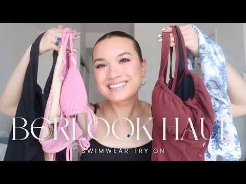 trying on the TRENDIEST swimwear on the internet!!! BERLOOK SWIMWEAR HAUL 🔥 (size Medium) 🫶