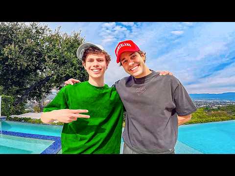 this is LITERALLY a David Dobrik Vlog.