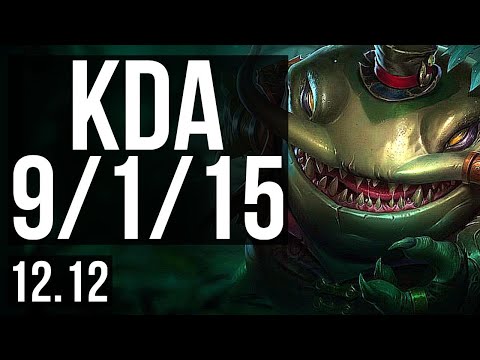 TAHM KENCH vs DARIUS (TOP) | 9/1/15, 2.9M mastery, 800+ games, Godlike | NA Grandmaster | 12.12