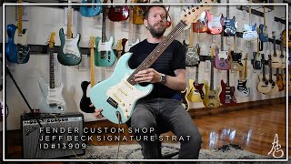 Video thumbnail for Fender Custom Shop Jeff Beck Signature Stratocaster by Artisan Guitars