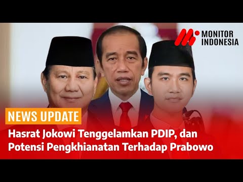 Hasrat Jokowi Tenggelamkan PDIP!