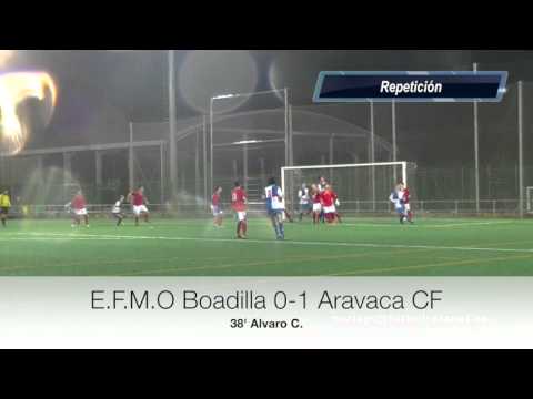 Partido J18 EFMO Boadilla 0-6 Aravaca CF 13feb16