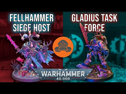 Chaos Space Marines vs Ultramarines | Warhammer 40,000 Battle Report