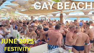 TORREMOLINOS GAY PRIDE BEACH MALAGA SPAIN SUMMER 2025