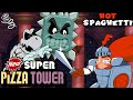 Pizza Tower Hot Spaghetti Pizzascape New Super Mario Bros Castle Style