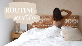 Ma routine du matin - Petit-déjeuner, soins, look complet