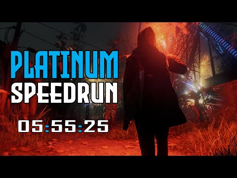 ALAN WAKE 2 - Platinum Speedrun 05:55:25 - All Trophies, Achievements and Collectibles