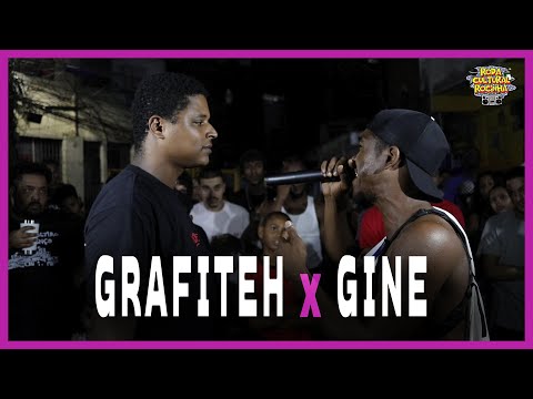 GRAFITEH X GINE - 1ª FASE - 178ª EDIÇÃO - Roda Cultural da Rocinha