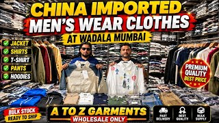 Secret china imported men’s clothes wholesale wadala / Hidden Wholesale Market W