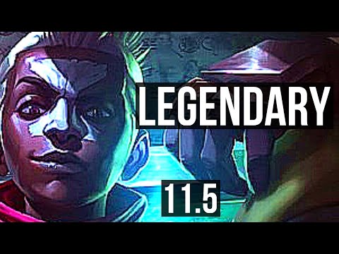 EKKO vs EVELYNN (JUNGLE) | 21/1/11, 74% winrate, Legendary | BR Master | v11.5