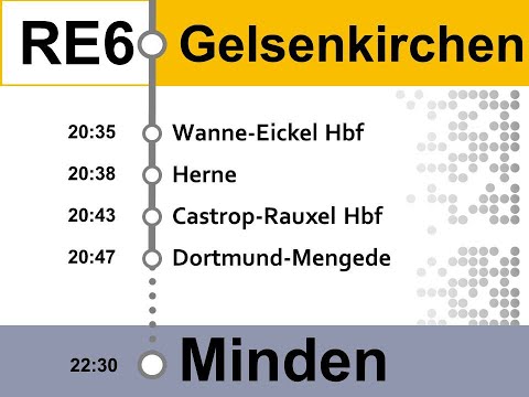 [RRX] Ansagen Duisburg - Gelsenkirchen - Herne - Dortmund