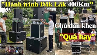 “ Dàn Âm Thanh Cho Thuê Uy Lực 250 Khách – Loa Motivity NX15 + SA B18 Bàn Giao Tại ĐakLak