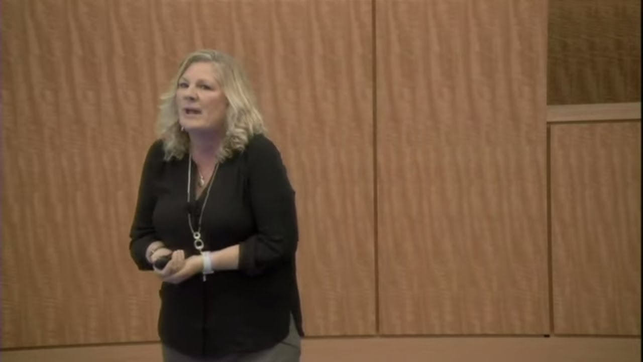 Anne Murphy on stage