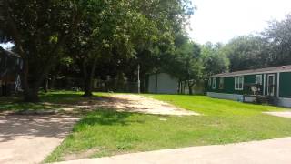 preview picture of video 'Mobile Home Lot for rent Just South of Kemah Texas space 45 NICE TREES'