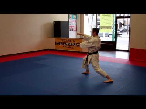 Junro Nidan (slow motion) - Warren Levi Karate