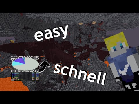 Nether Festung easy und schnell finden (Speedrun-Taktik)