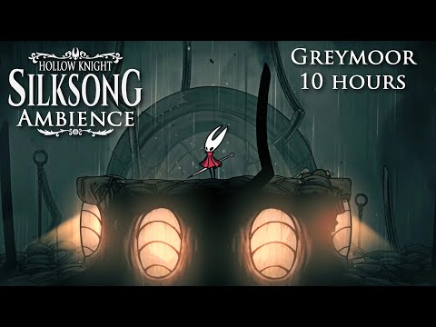 Hollow Knight: Silksong Ambience Greymoor With Rain | 10 Hours