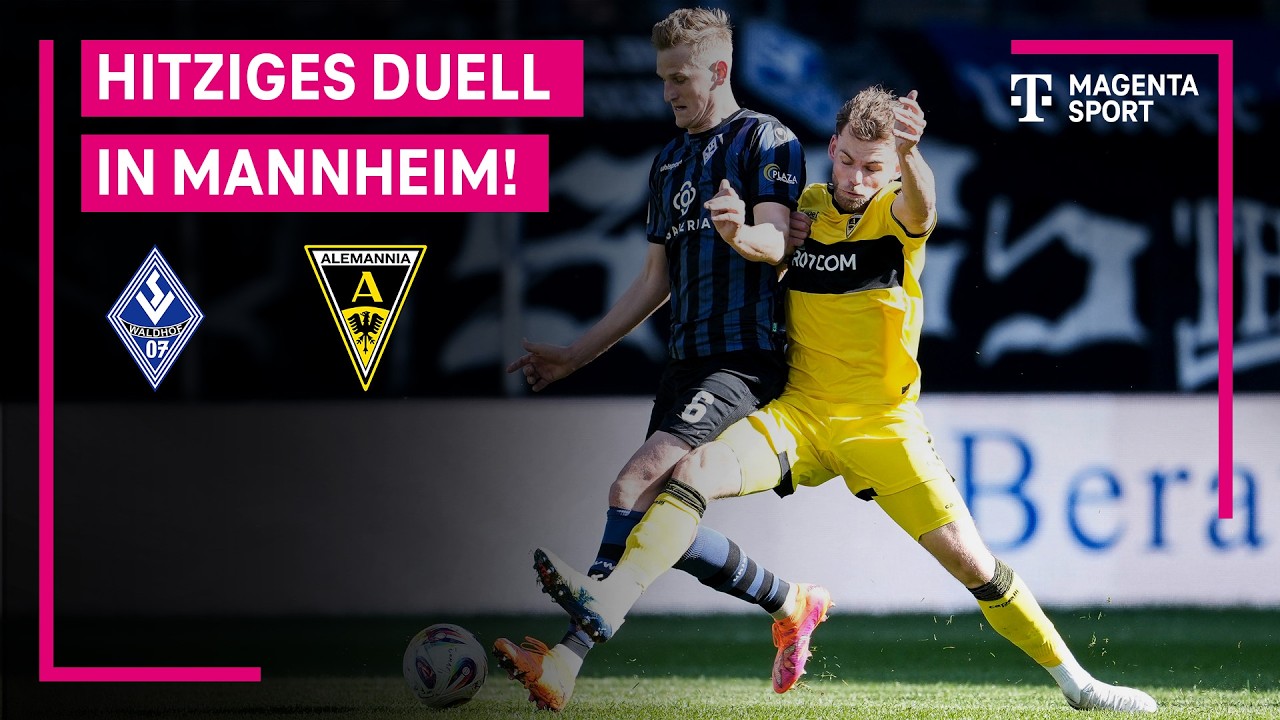 SV Waldhof Mannheim vs Alemannia Aachen Highlights